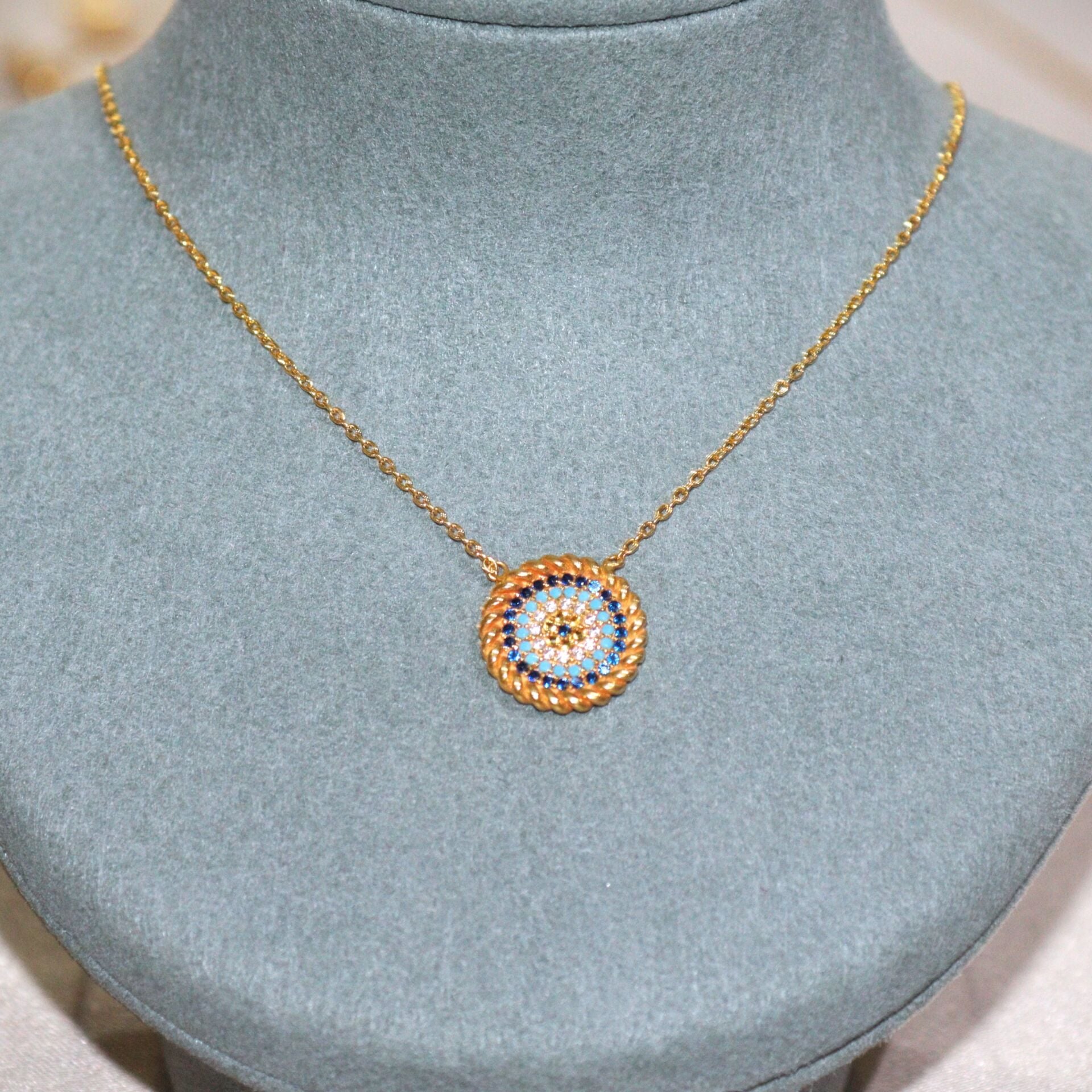 NAZAR BONCUĞU KOLYE