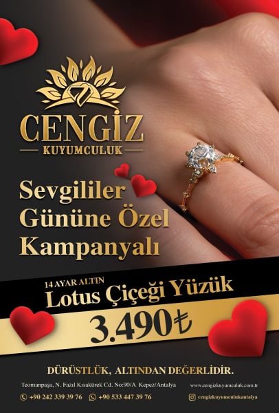 lotus yüzük