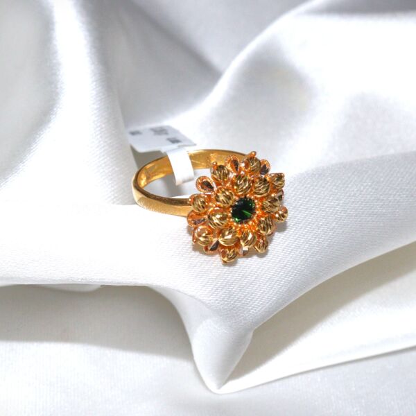 DORİKALI ÇİÇEK YÜZÜK