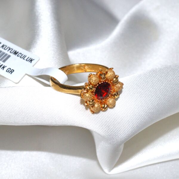 DORİKALI ÇİÇEK YÜZÜK